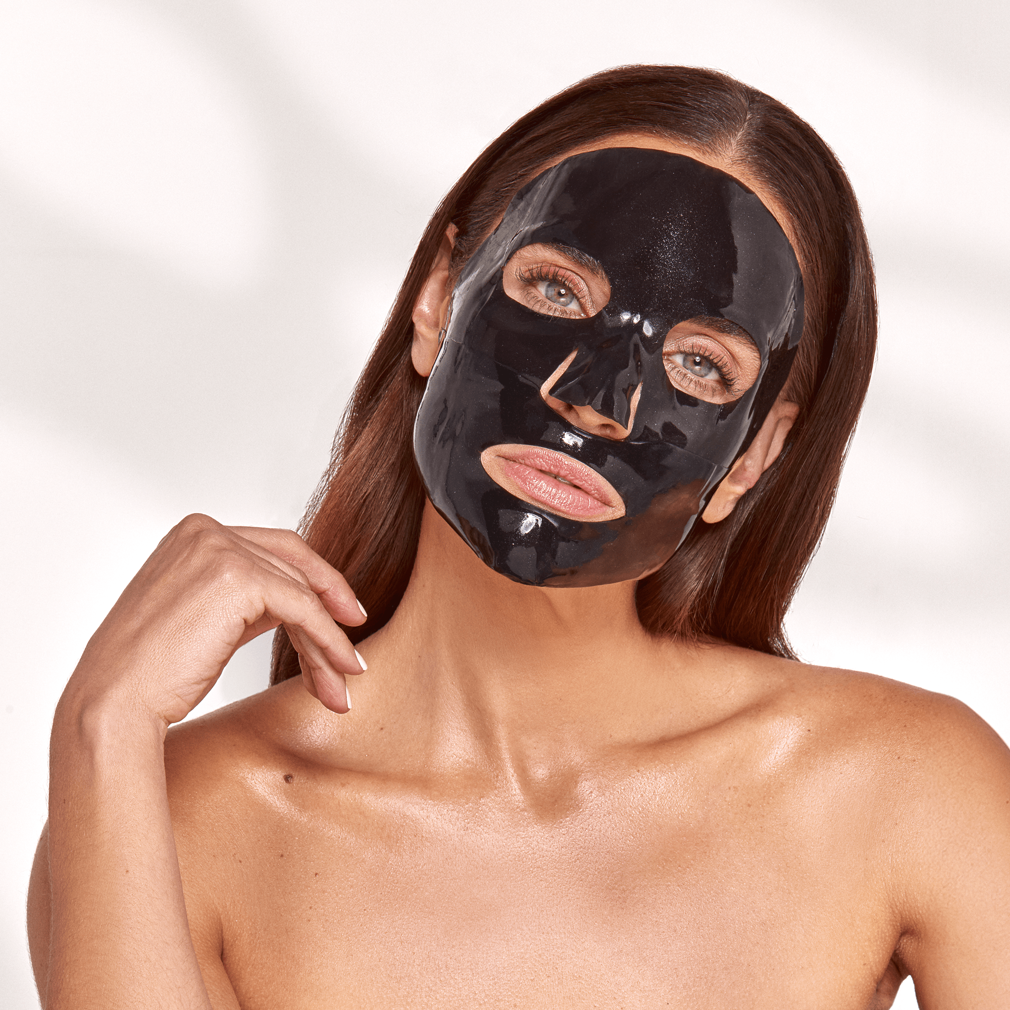 Celestial Black Diamond Lifting and Firming Facial Masks Model