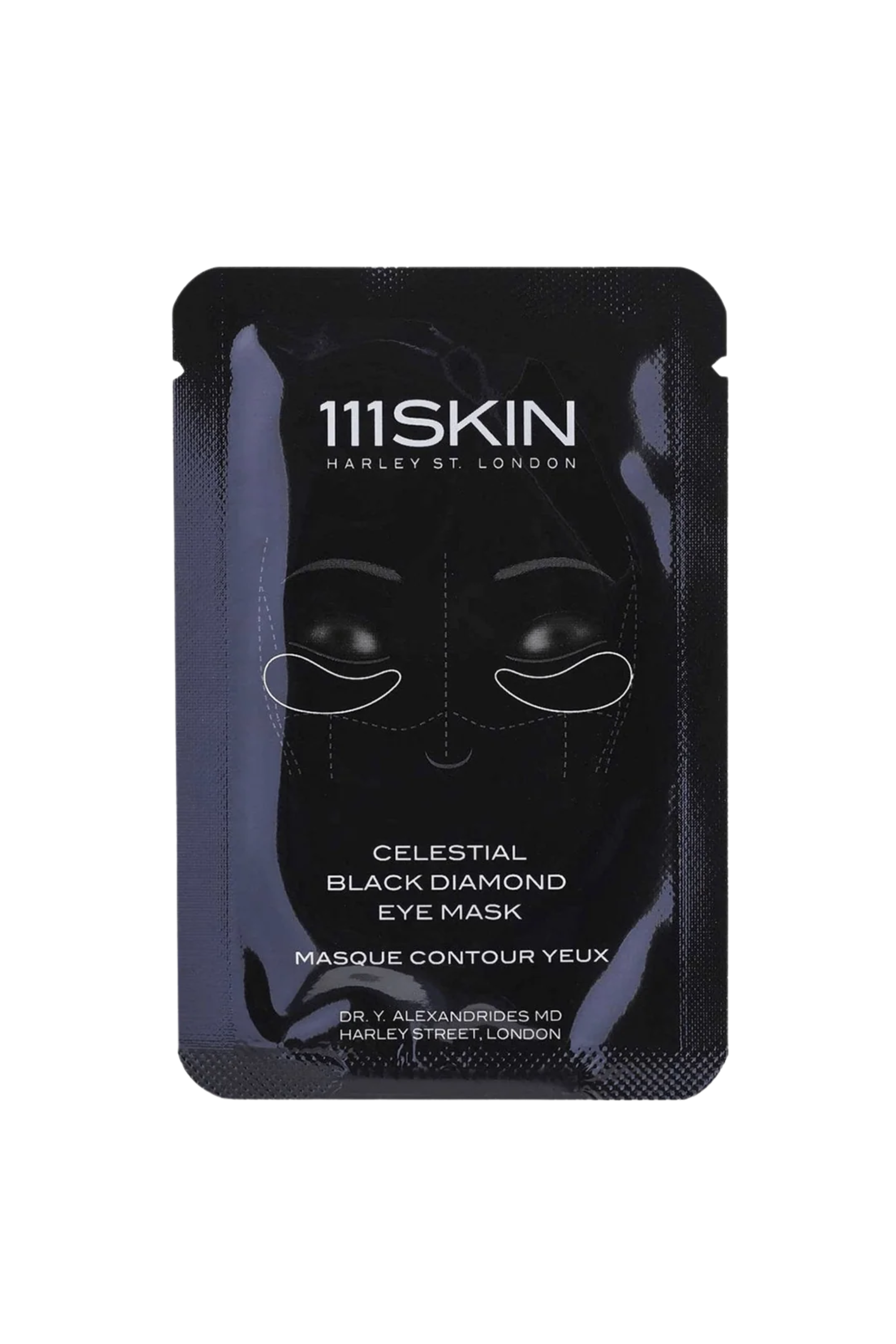 Celestial Black Diamond Eye Mask