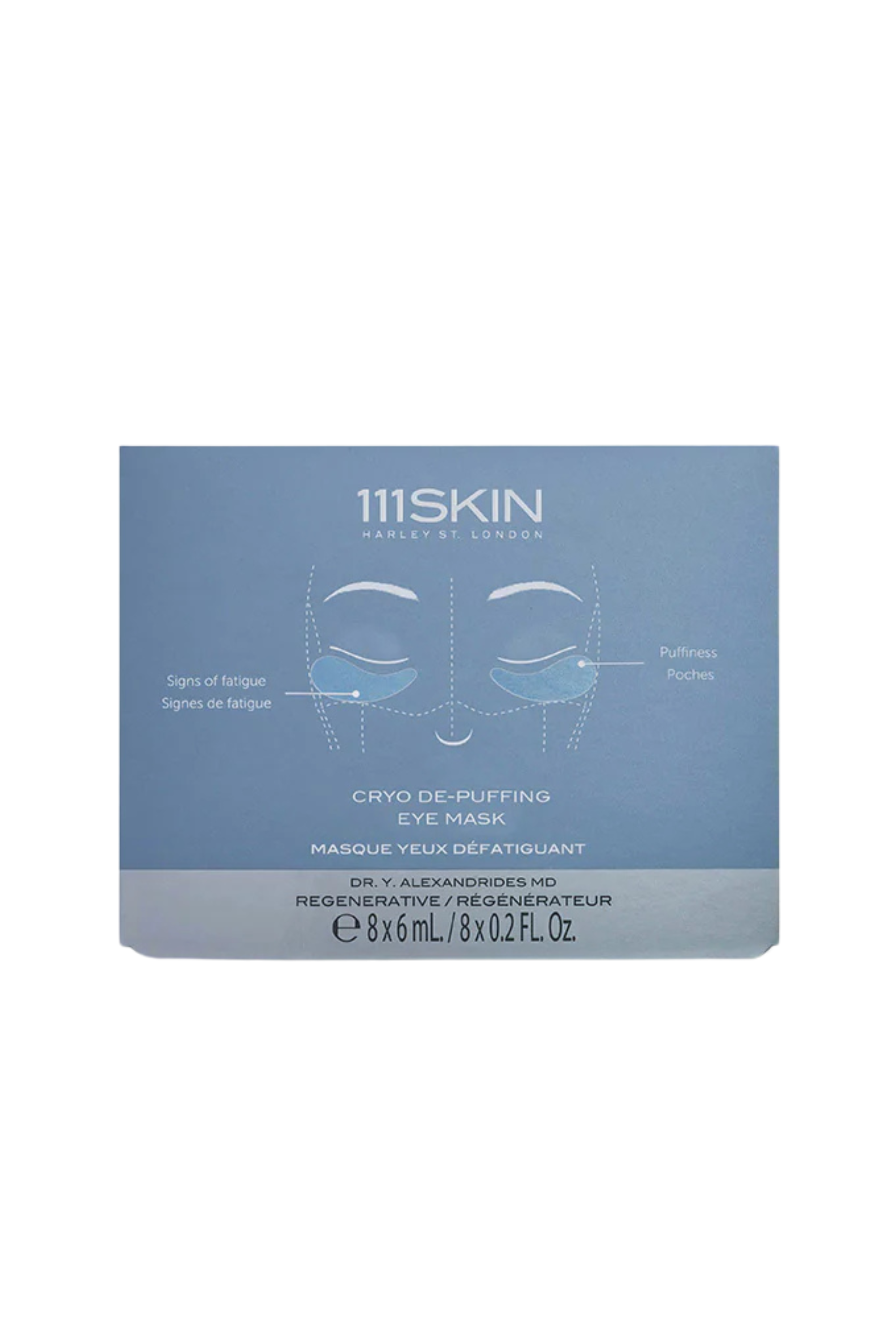 Cryo De-puffing Eye Masks (Box of 8)