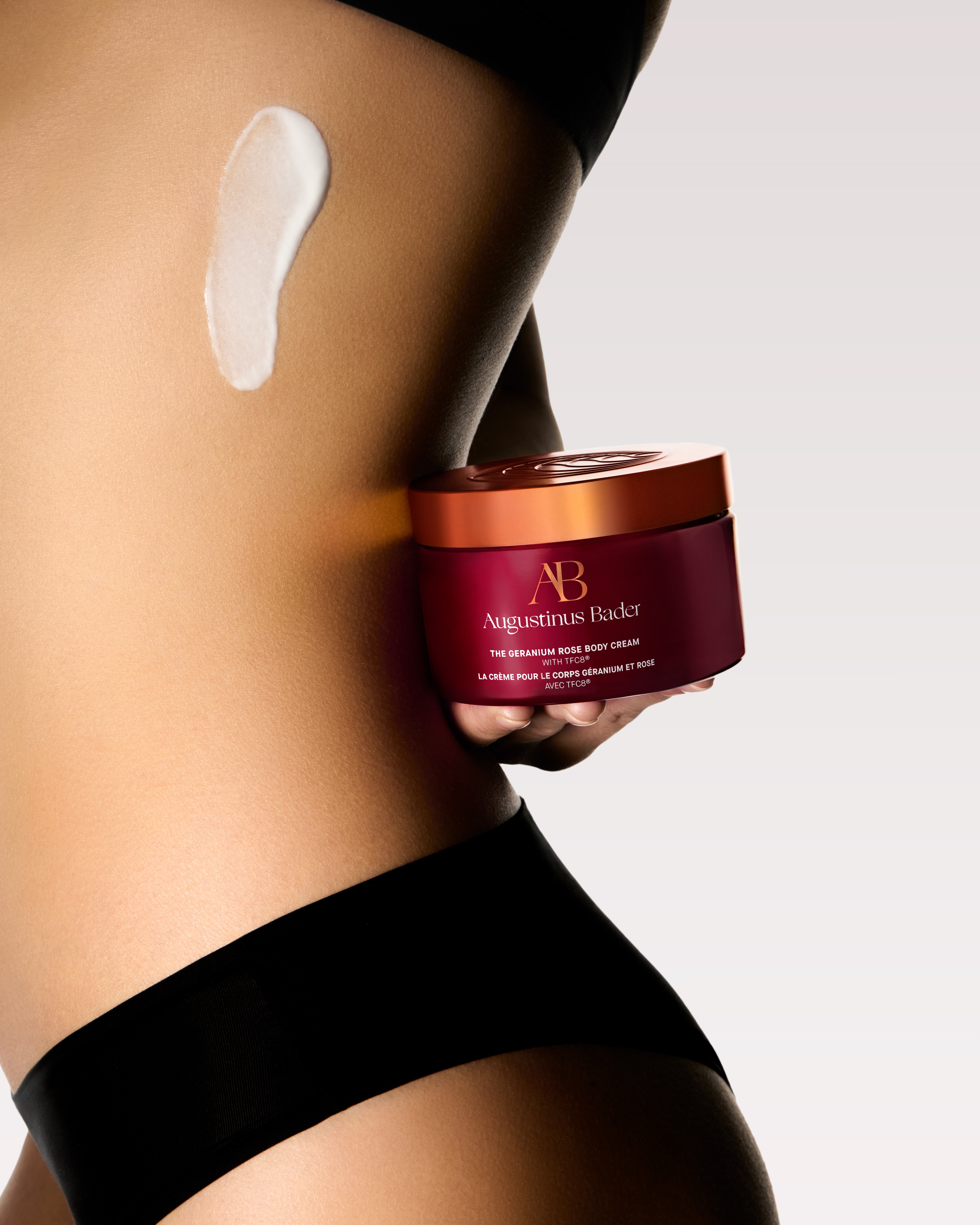 The Geranium Rose Body Cream Model