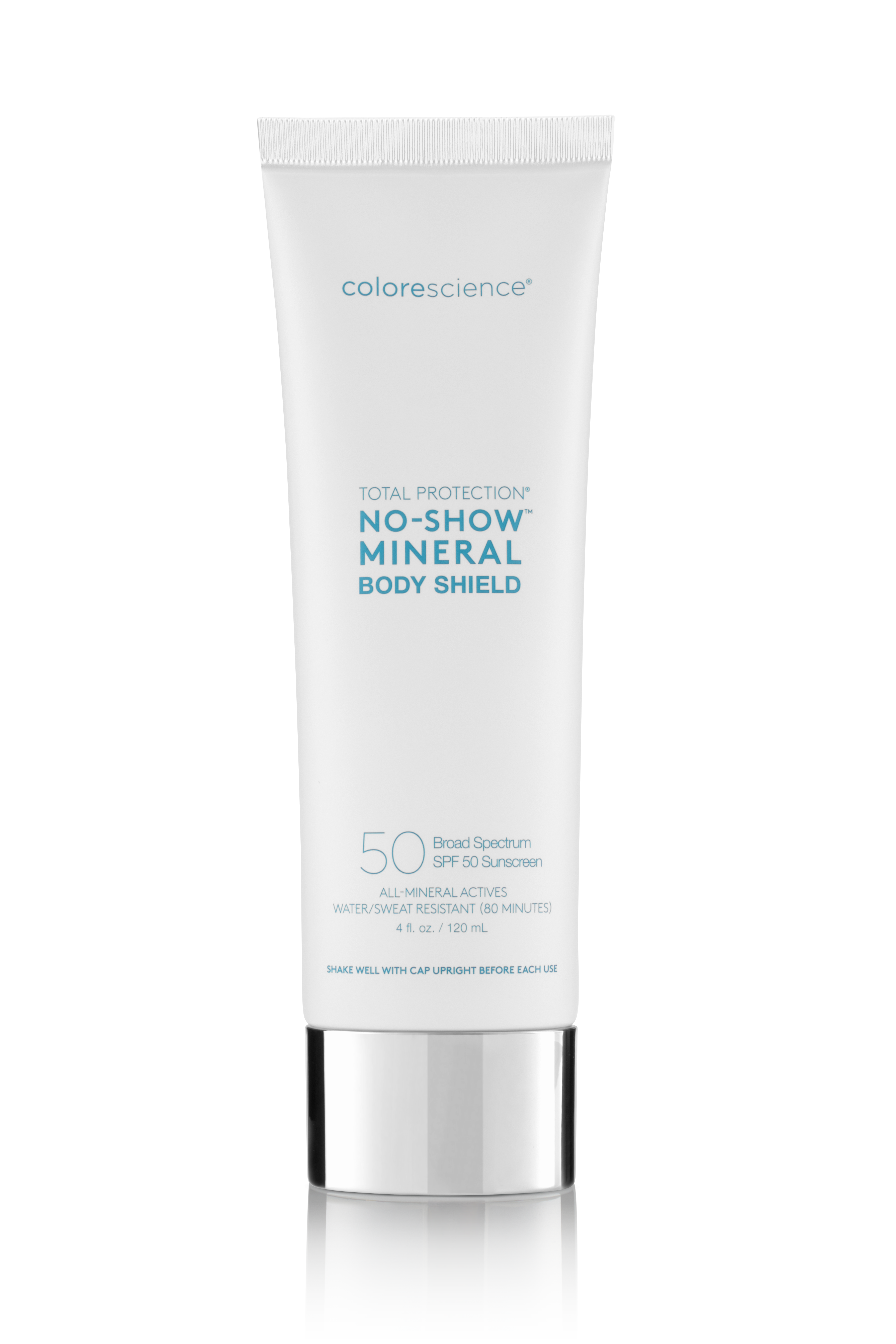 Total Protection No-Show Mineral Body Shield SPF50 120ml